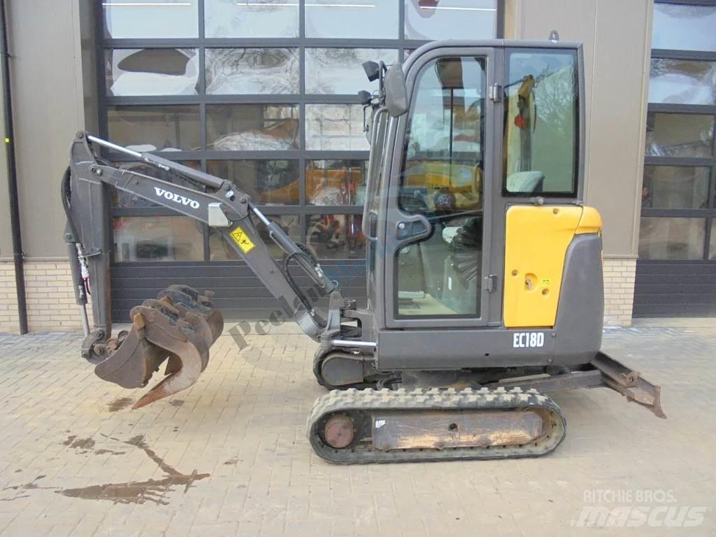 Volvo EC 18 D Mini bageri < 7t