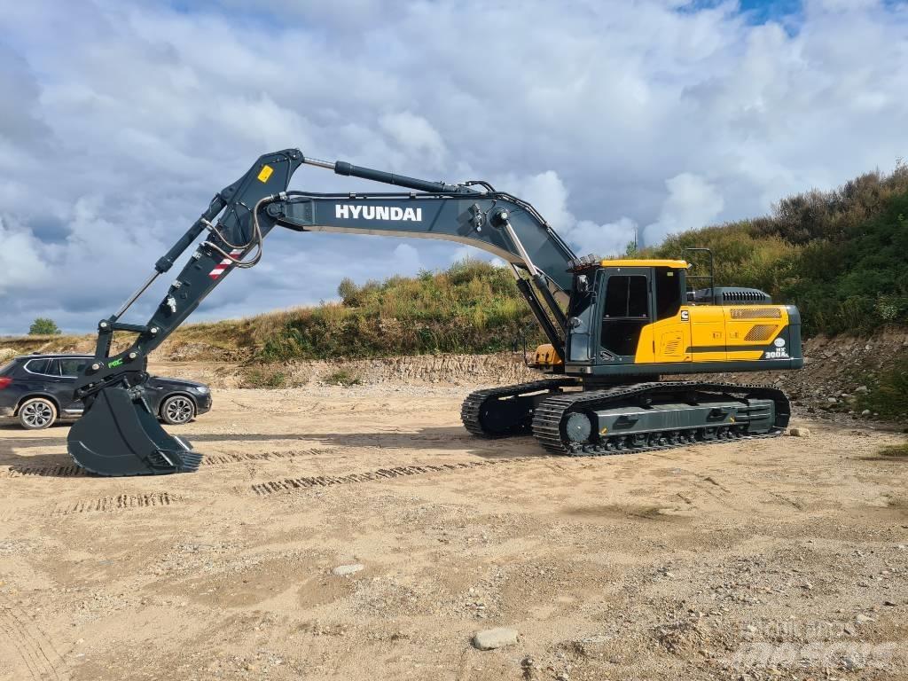 Hyundai HX300AL Bageri guseničari