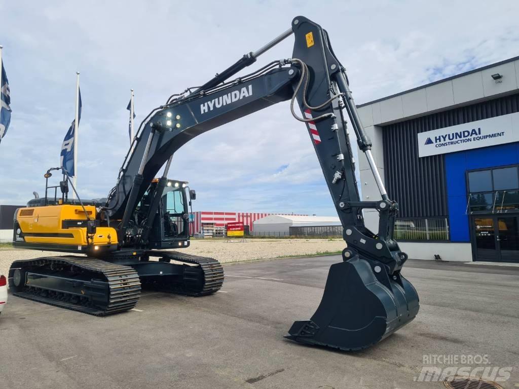 Hyundai HX300AL Bageri guseničari