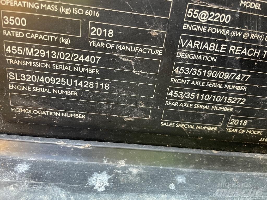 JCB 535-125 Teleskopski viljuškari