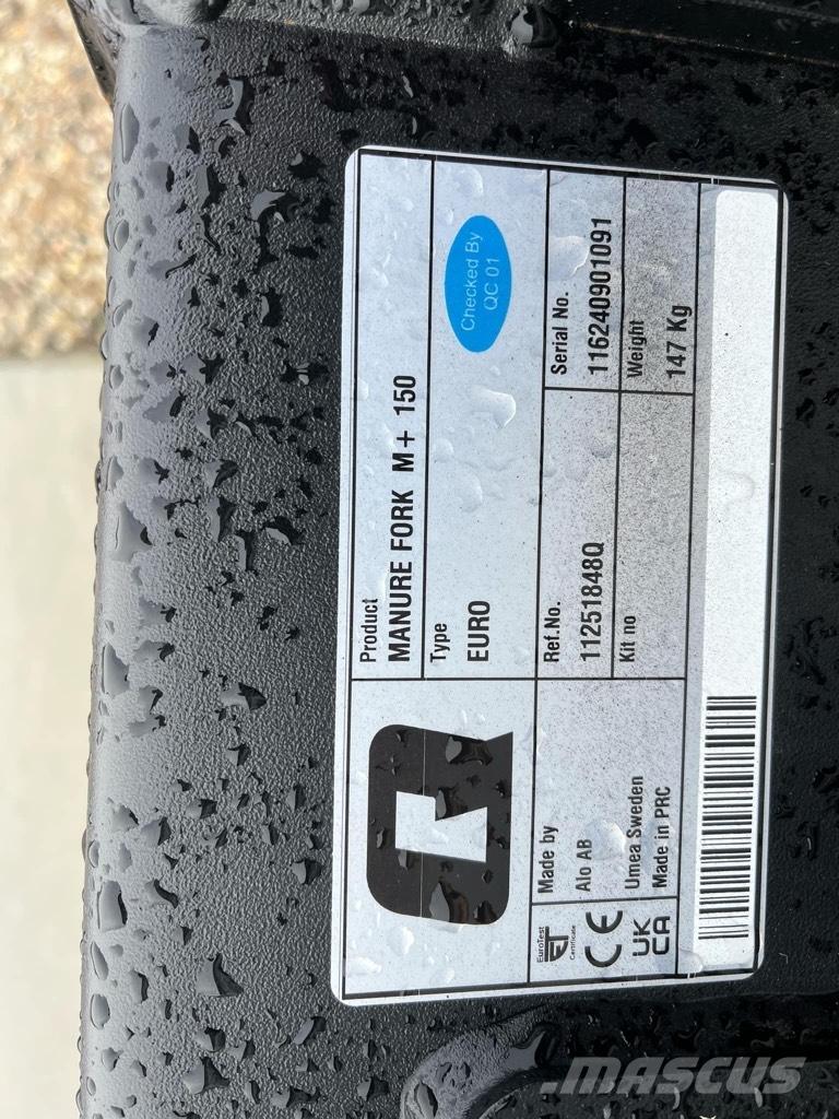 Ålö M 150+ Møggreb Teleskopski viljuškari