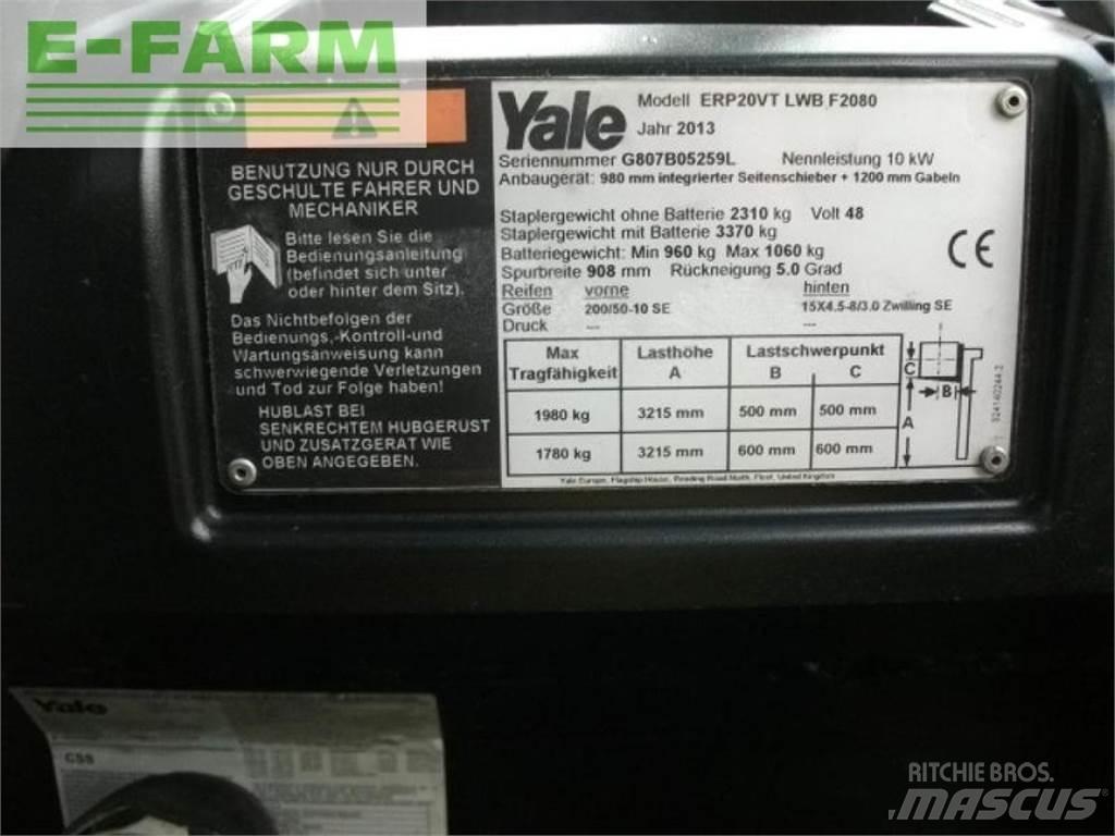 Yale erp 20 vt lwb Viljuškari - ostalo
