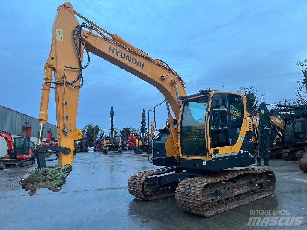 Hyundai R125LCR-9A Bageri guseničari