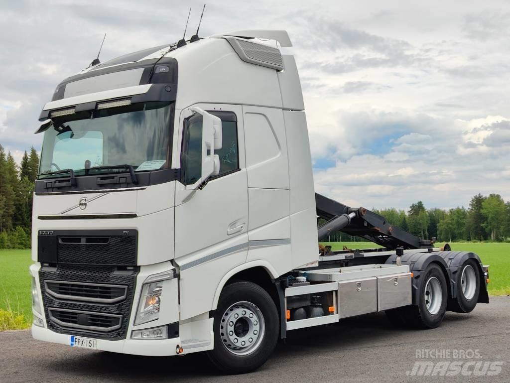 Volvo FH 540 Rol kiper kamioni sa kukom za podizanje tereta