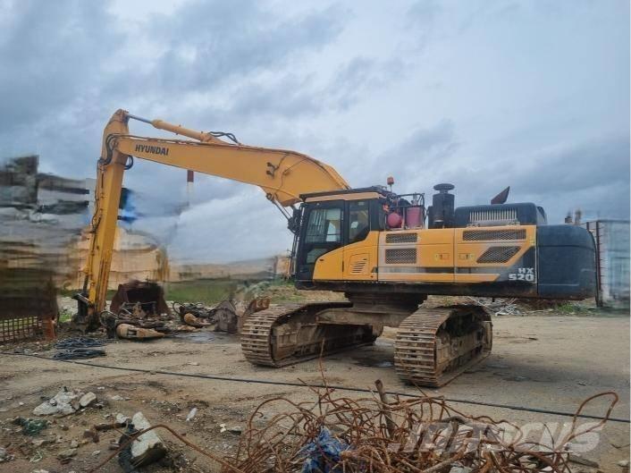 Hyundai HX 520 L Bageri guseničari