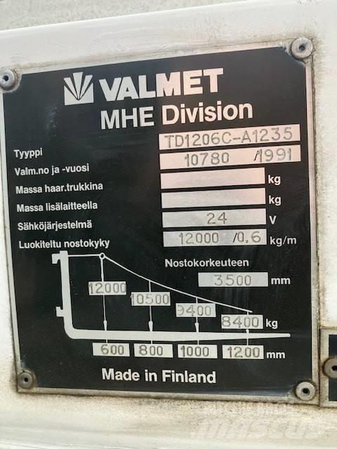 Valmet TD1206C-A123 Dizelski viljuškari