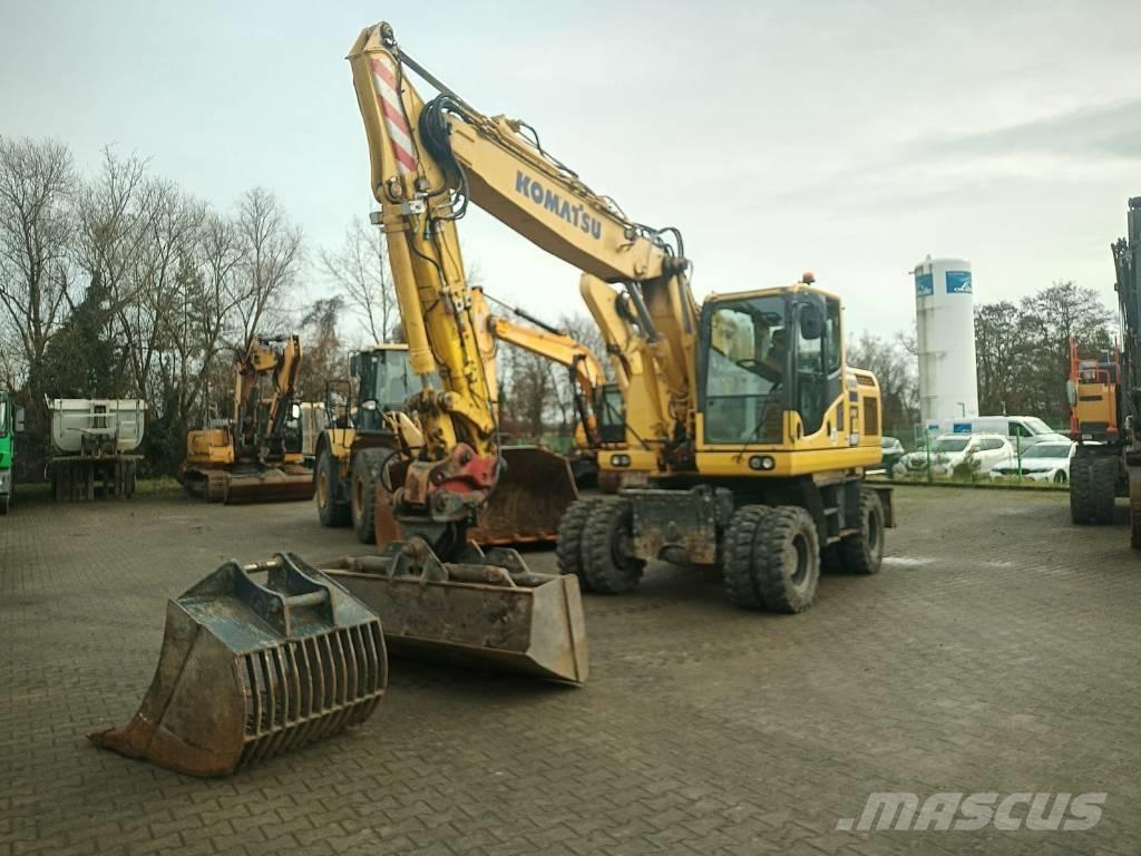 Komatsu PW 160-10 Bageri točkaši
