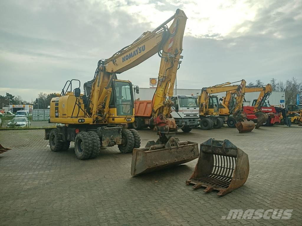 Komatsu PW 160-10 Bageri točkaši