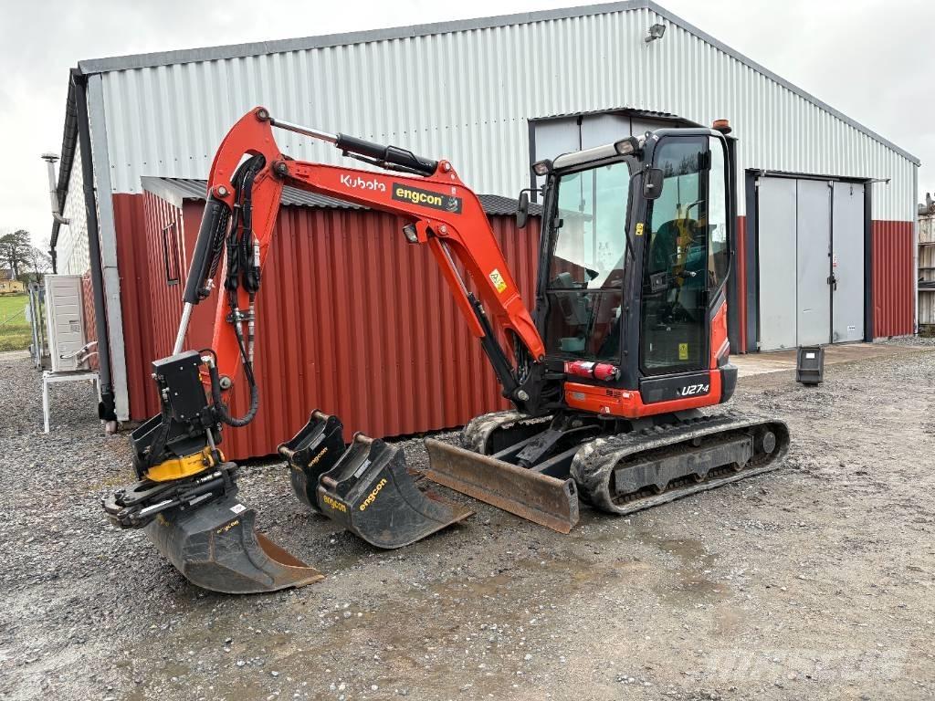 Kubota U27-4 Mini bageri < 7t