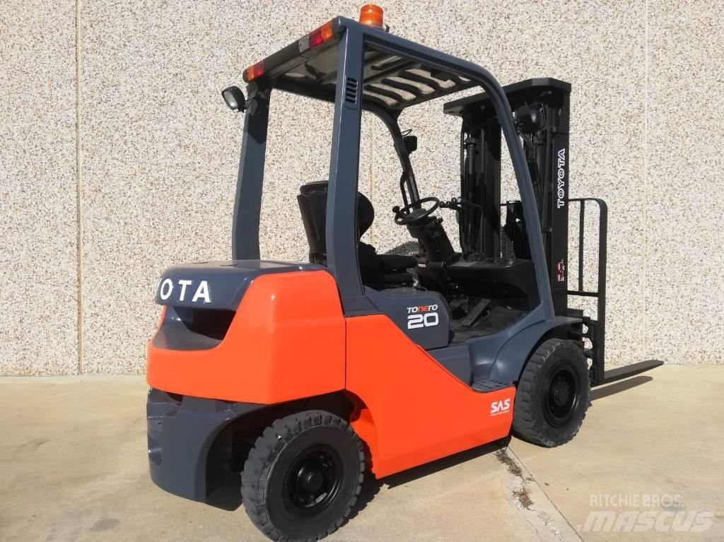Toyota 02-8 FG F 20 Plinski viljuškari