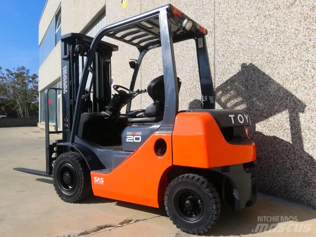 Toyota 02-8 FG F 20 Plinski viljuškari