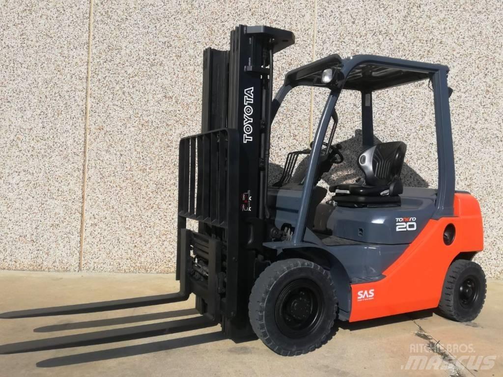 Toyota 02-8 FG F 20 Plinski viljuškari