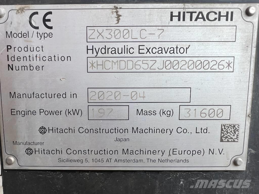 Hitachi ZX 300 LC-7 Bageri guseničari