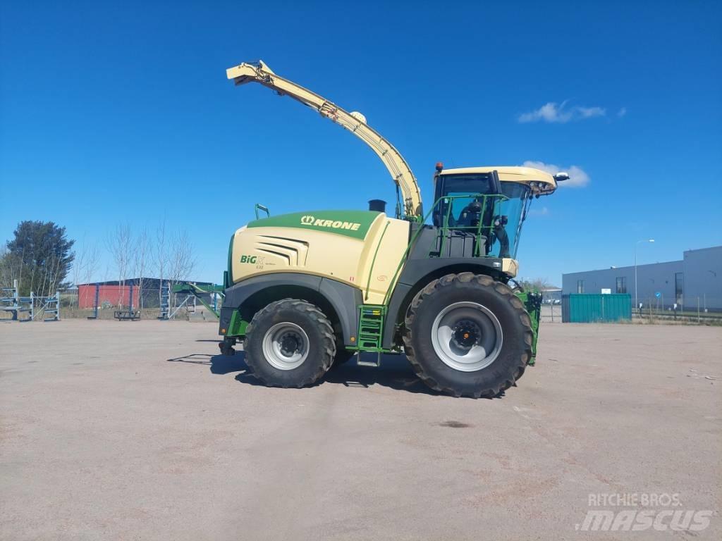 Krone Big X 630 Mašine za stočnu hranu sa sopstvenim pogonom