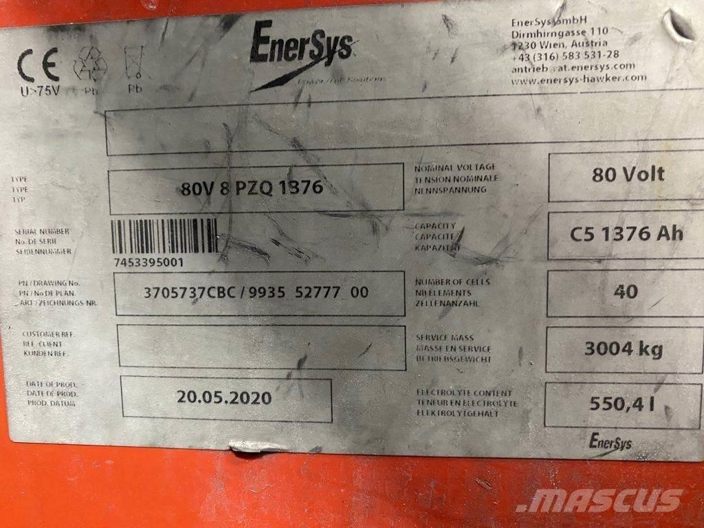 Linde E80-01/900 Električni viljuškari