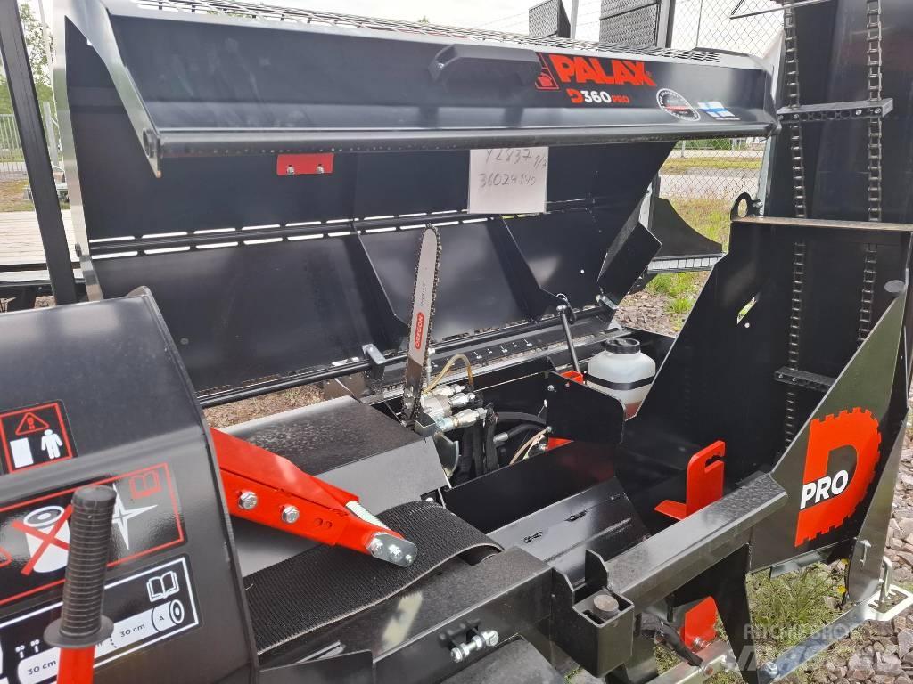 Pallax D360 PRO TR Cepači za drva, drobilice za drvo i strugači