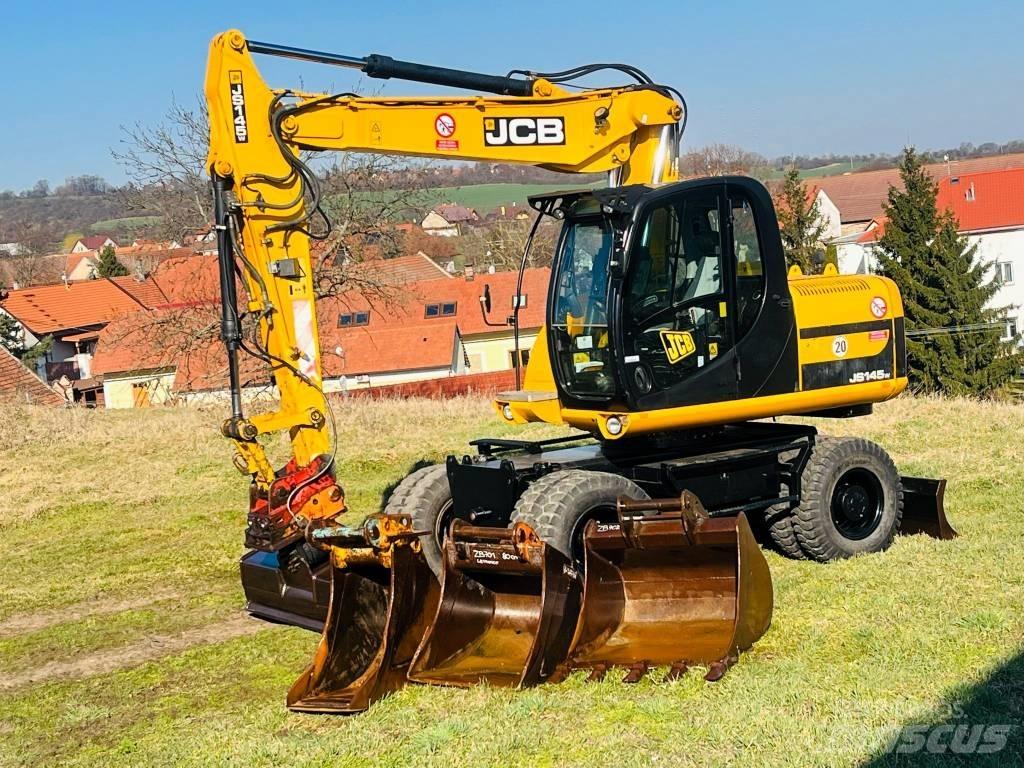 JCB JS 145 W Bageri točkaši