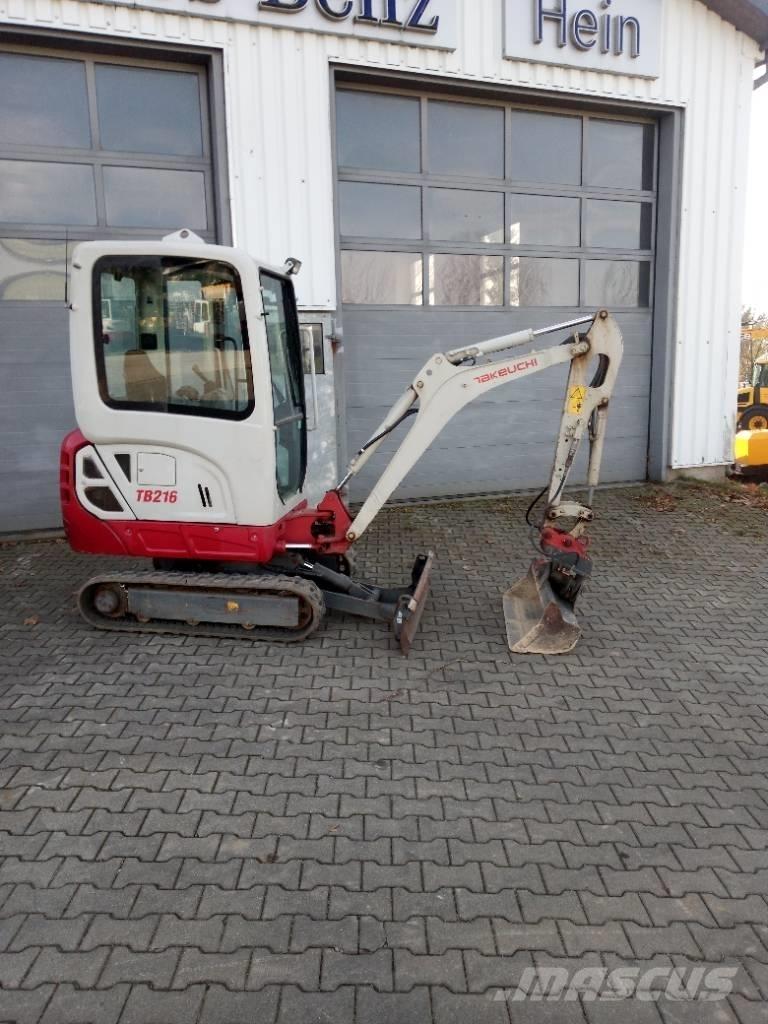 Takeuchi TB 216 Mini bageri < 7t