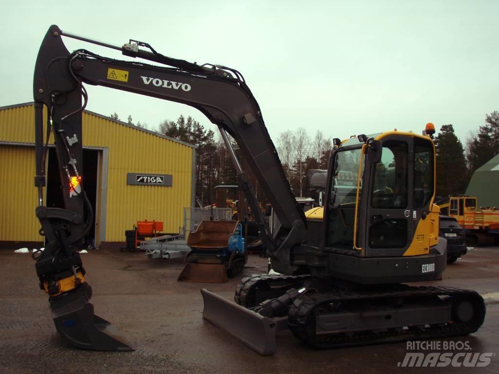 Volvo ECR 88 D Midi bageri 7t – 12t