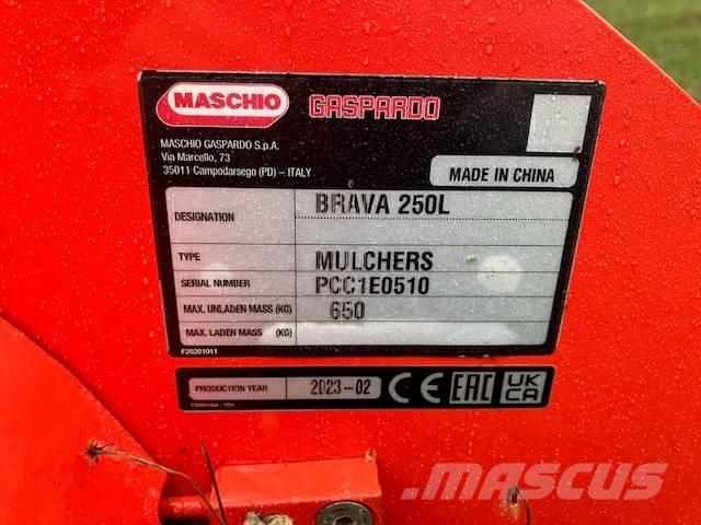 Maschio Brava 250 L Kosilice za livade