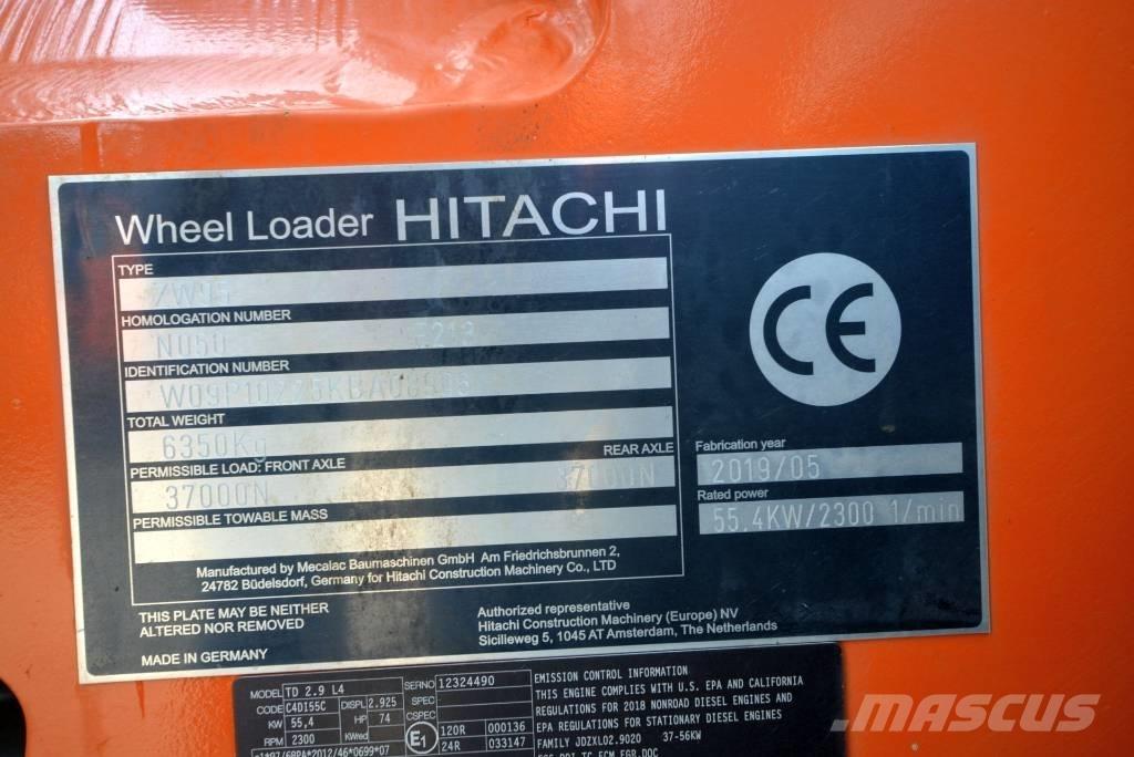 Hitachi ZW 95-6 C Utovarivači na točkove