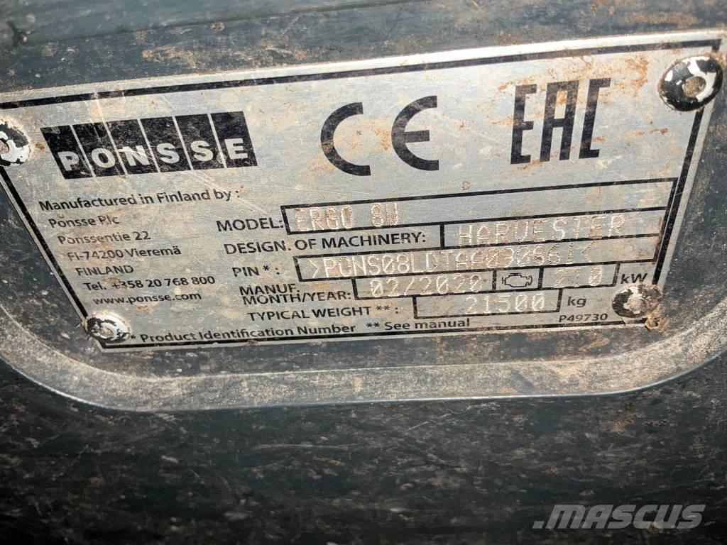 Ponsse ERGO 8W Harversteri
