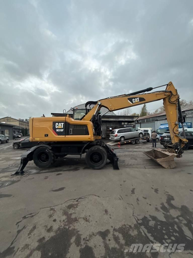 CAT M 316 F Bageri točkaši