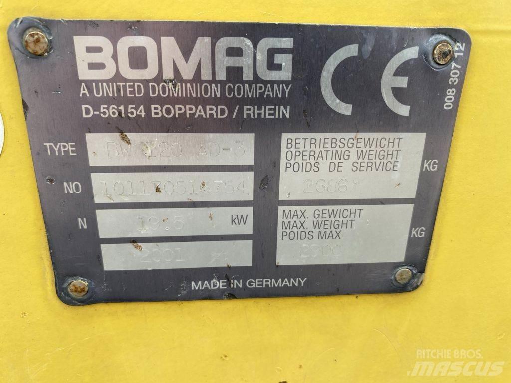 Bomag BW 120 AD Vibro ploče