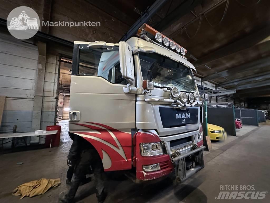 MAN TGX 35.540 Rol kiper kamioni sa kukom za podizanje tereta