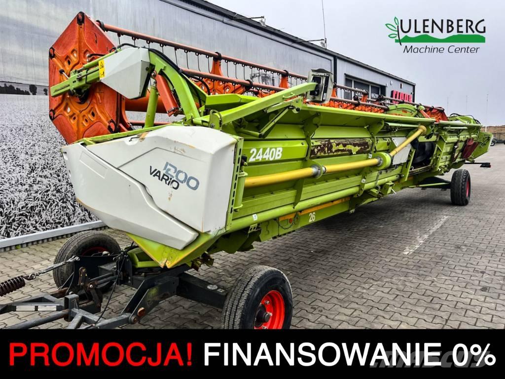 CLAAS Vario 1200 Glave hederi za kombajne