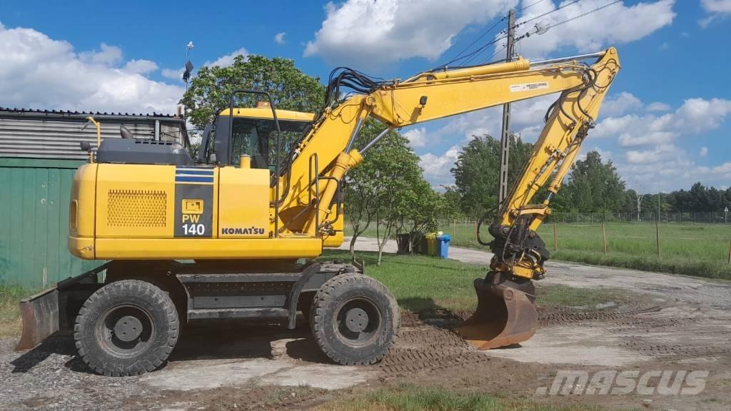 Komatsu PW 140-7 Bageri točkaši