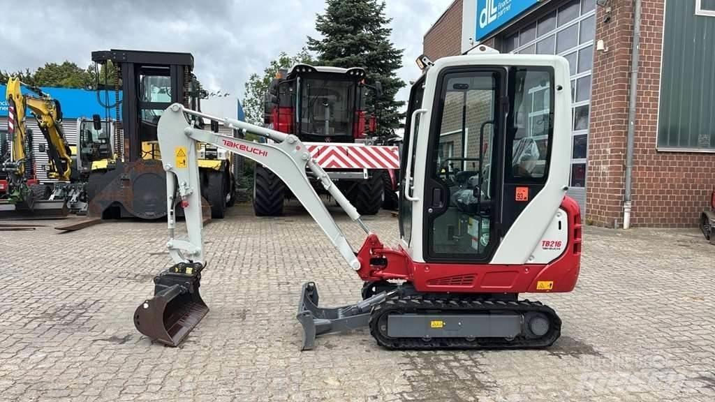 Takeuchi TB216 A Mini bageri < 7t