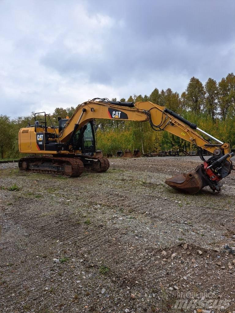 CAT 318 E L Bageri guseničari