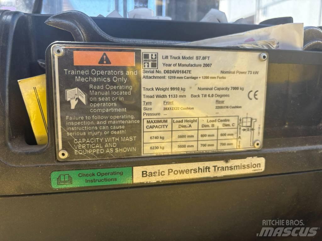 Hyster S7.0FT Plinski viljuškari