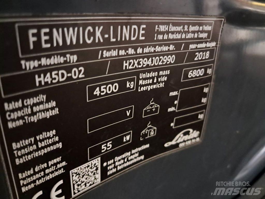 Linde H45D-02 Dizelski viljuškari