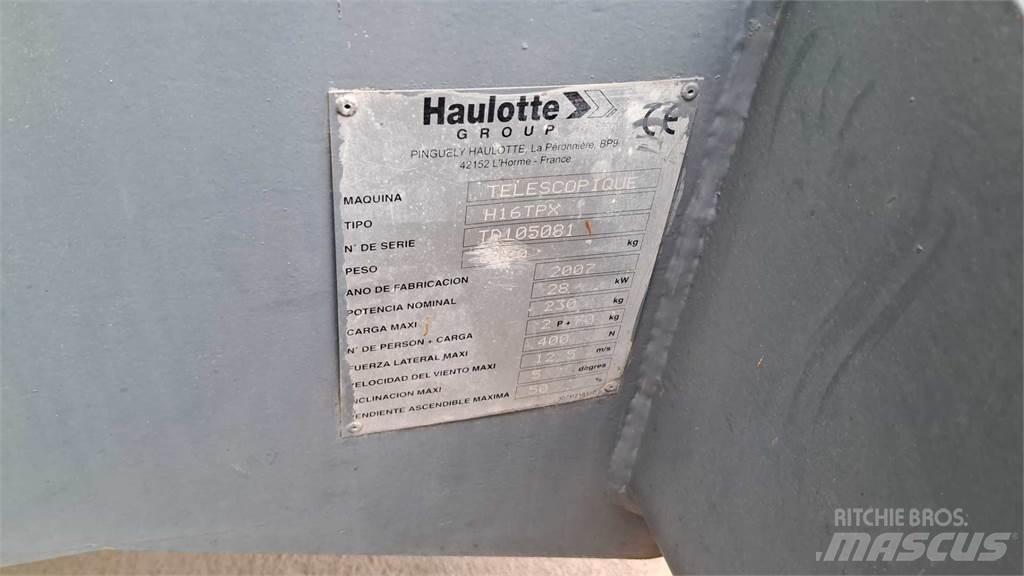 Haulotte H16TPX Teleskopske podizne platforme
