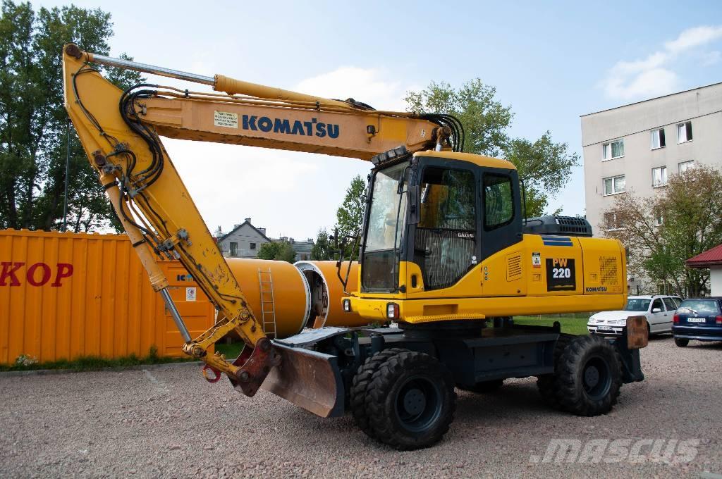Komatsu PW 220-7 Bageri točkaši