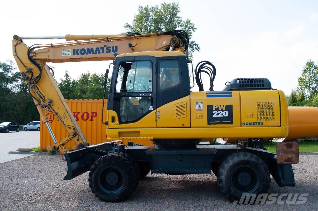 Komatsu PW 220-7 Bageri točkaši