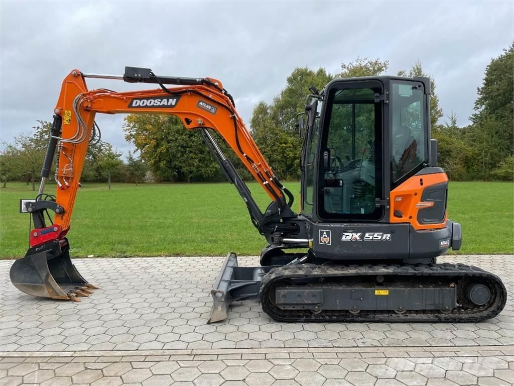 Doosan DX55R-7 Mini bageri < 7t