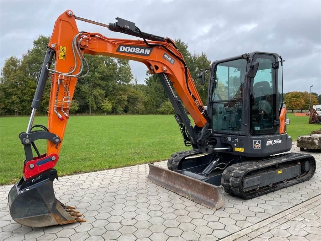 Doosan DX55R-7 Mini bageri < 7t