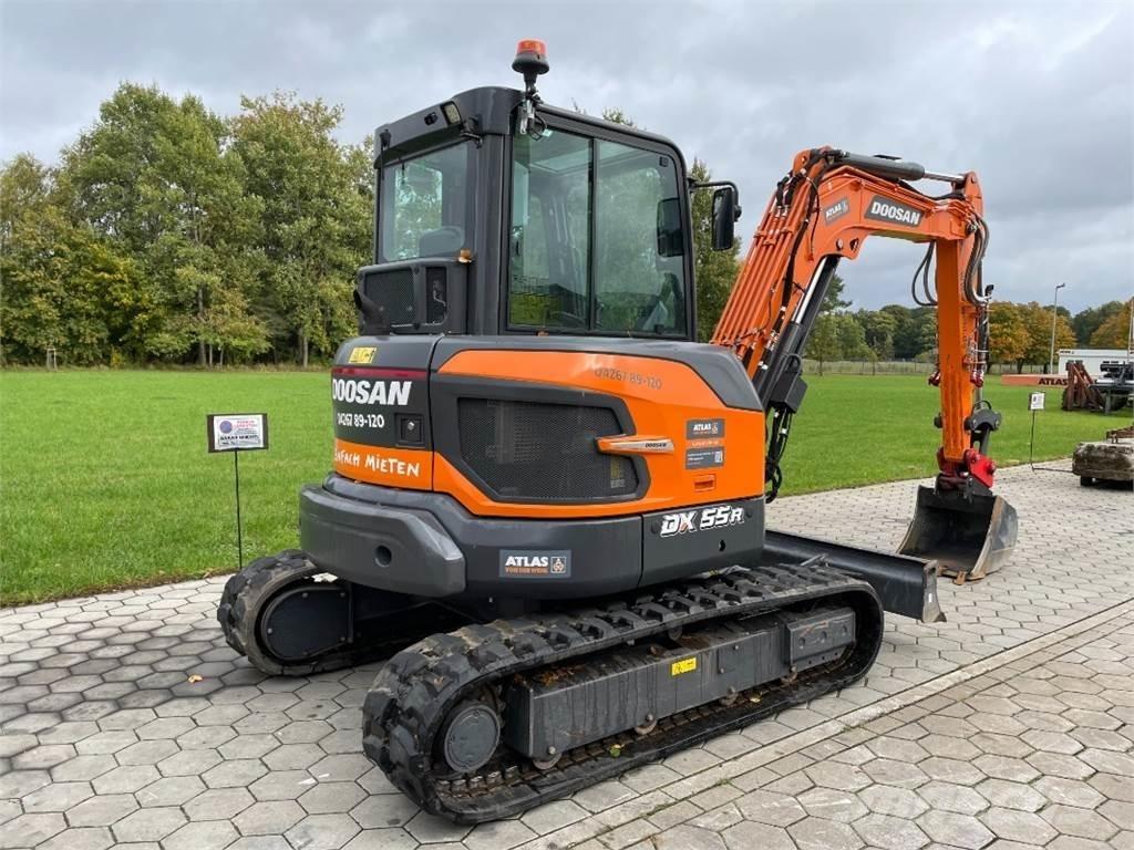 Doosan DX55R-7 Mini bageri < 7t