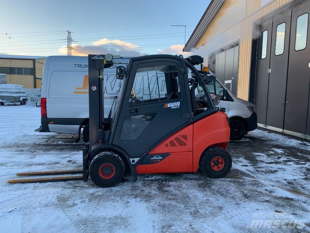 Linde H25T-02 Plinski viljuškari