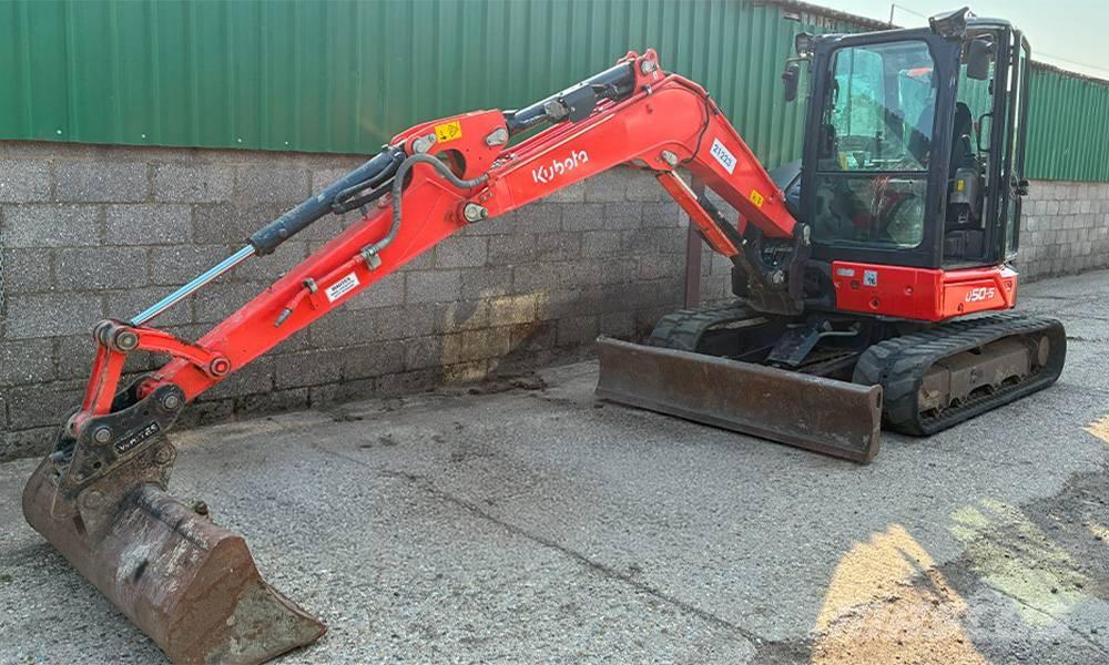 Kubota U 50-5 Mini bageri < 7t
