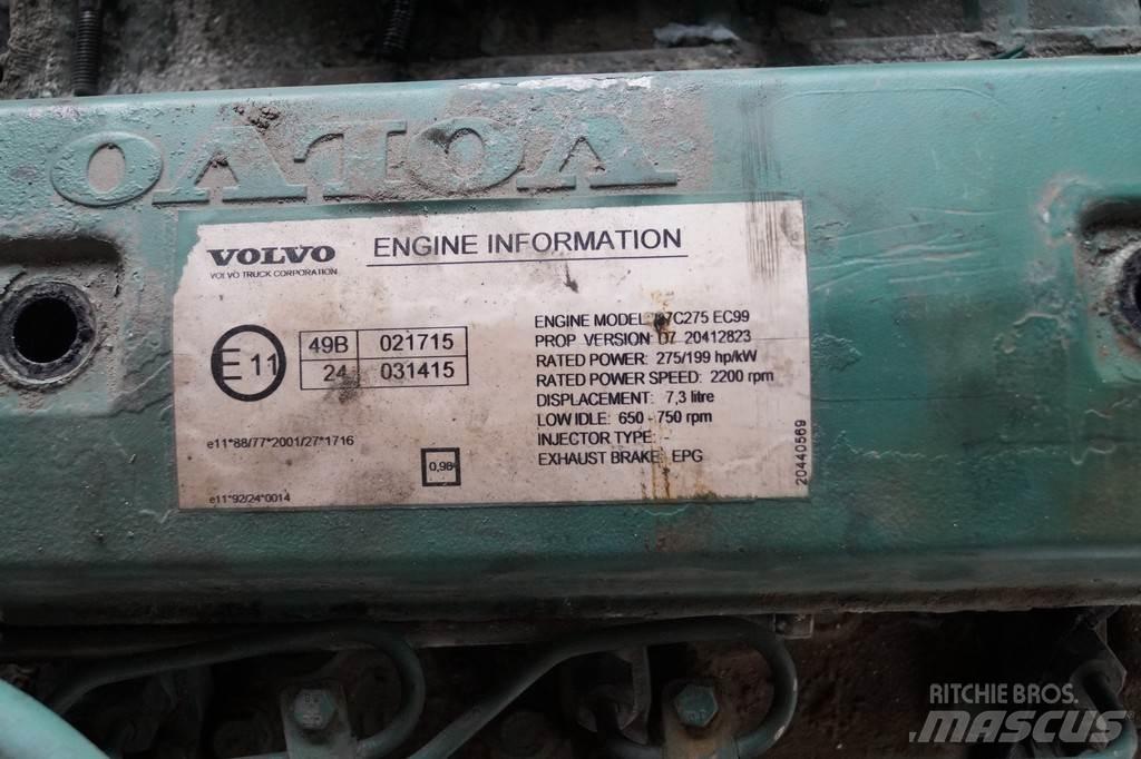 Volvo D7C USED Motori za građevinarstvo