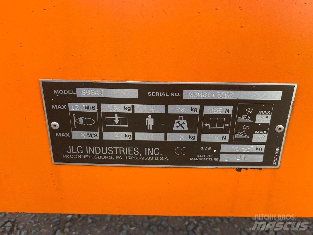 JLG 600 AJ Zglobne podizne platforme