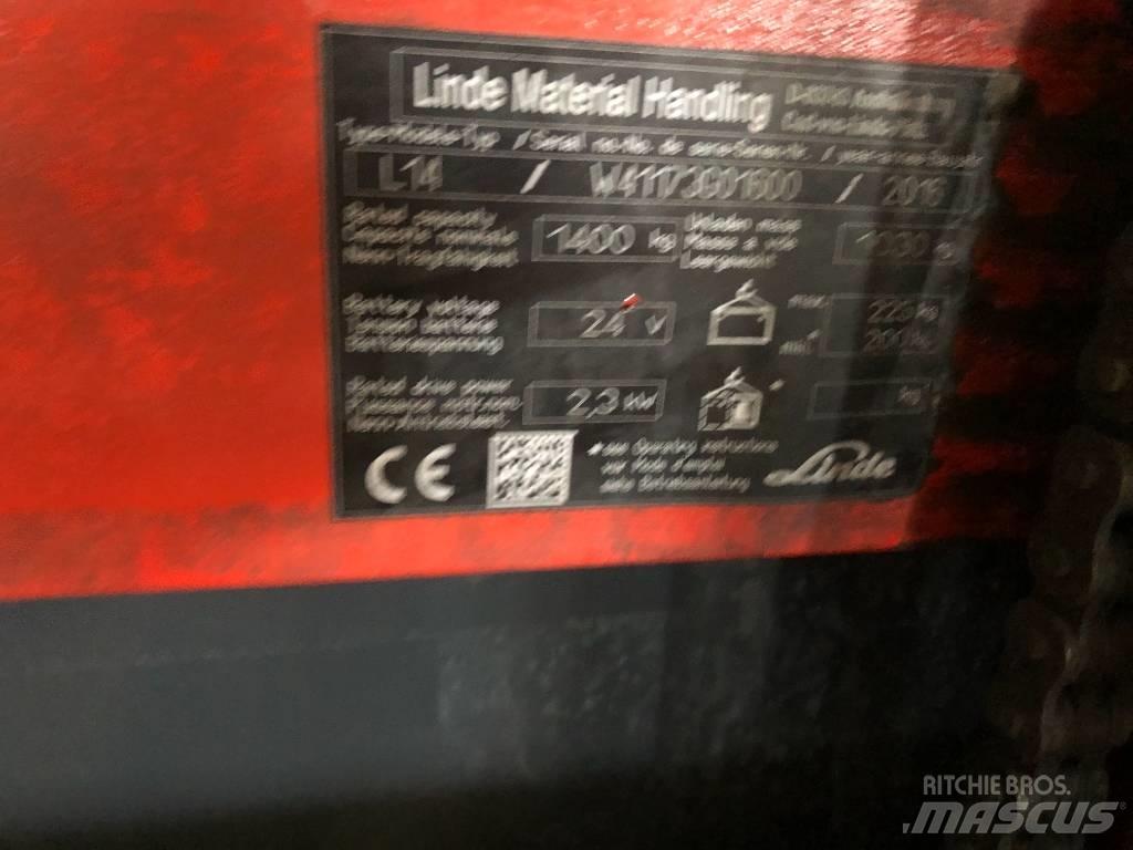 Linde H 16 T-01 Plinski viljuškari