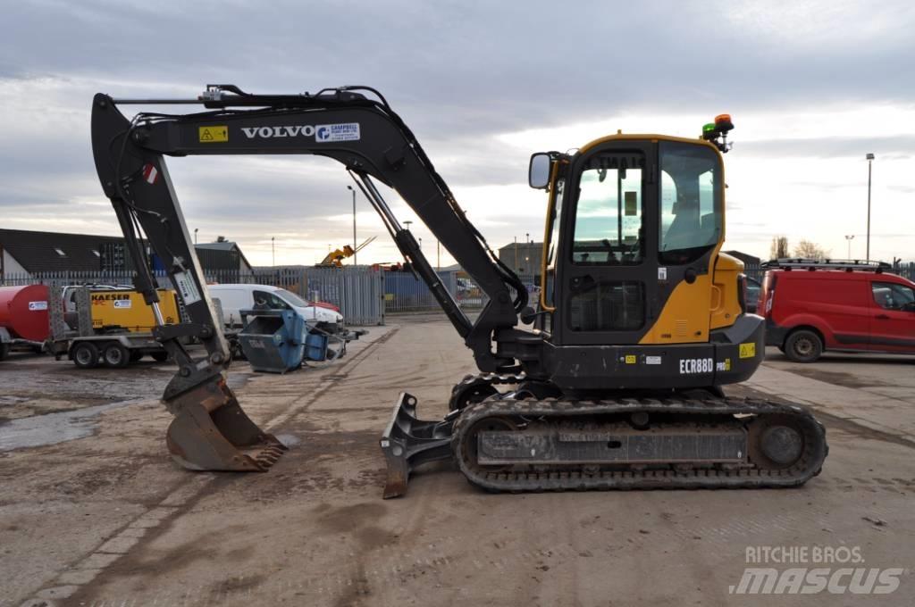Volvo ECR 88 D Midi bageri 7t – 12t