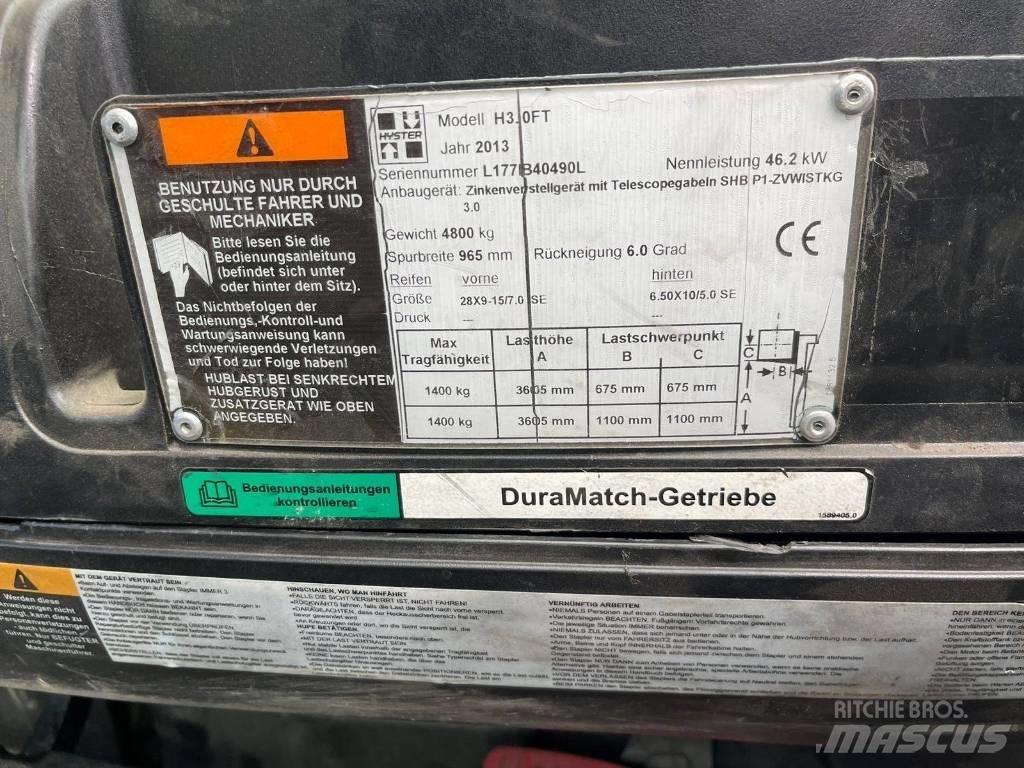Hyster H 30 FT Plinski viljuškari