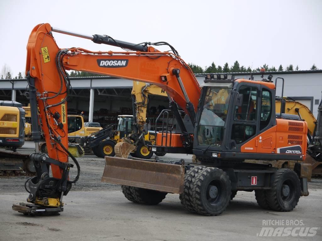 Doosan DX 170 W-5 Bageri točkaši