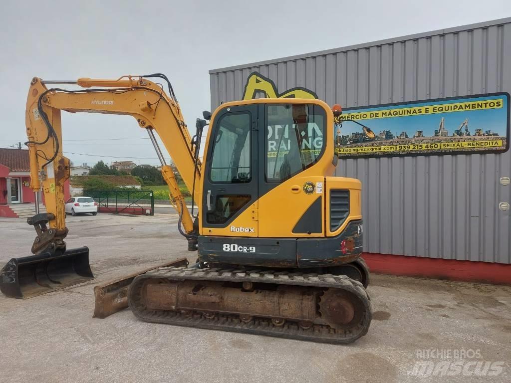 Hyundai R 80 CR Midi bageri 7t – 12t